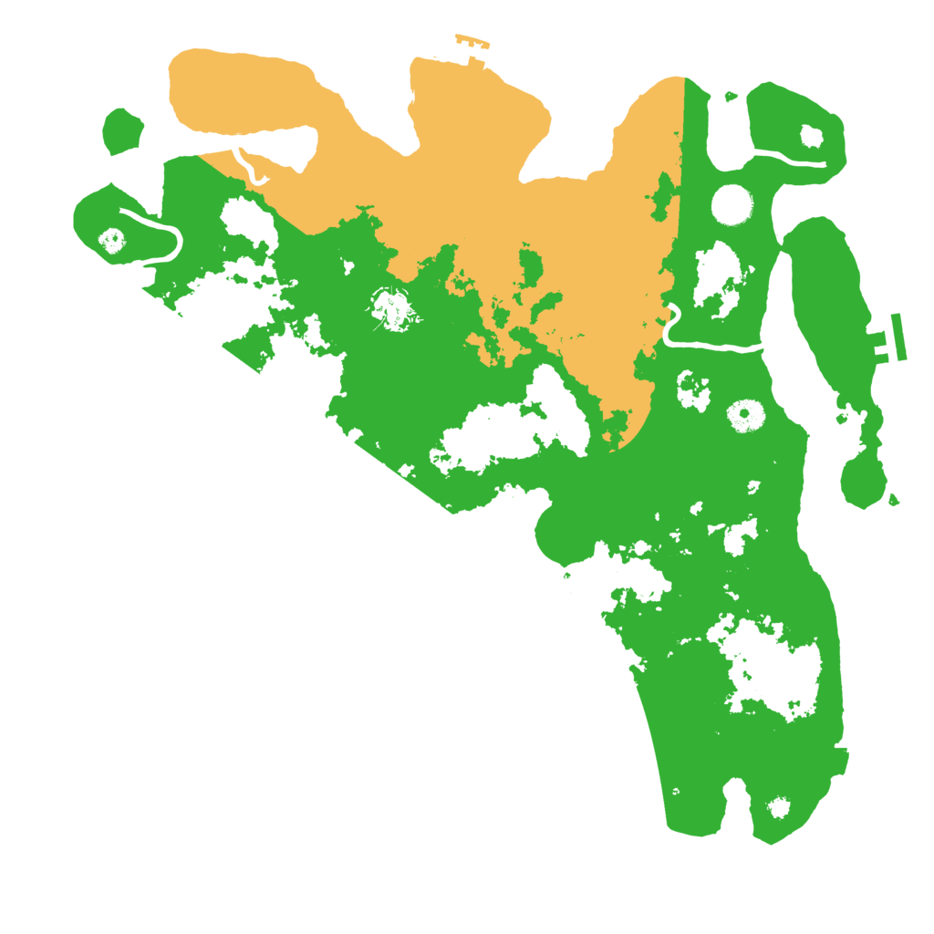 Biome Rust Map: Procedural Map, Size: 4000, Seed: 1498882828