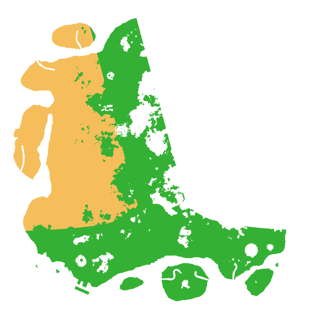 Biome Rust Map: Procedural Map, Size: 4250, Seed: 537621456