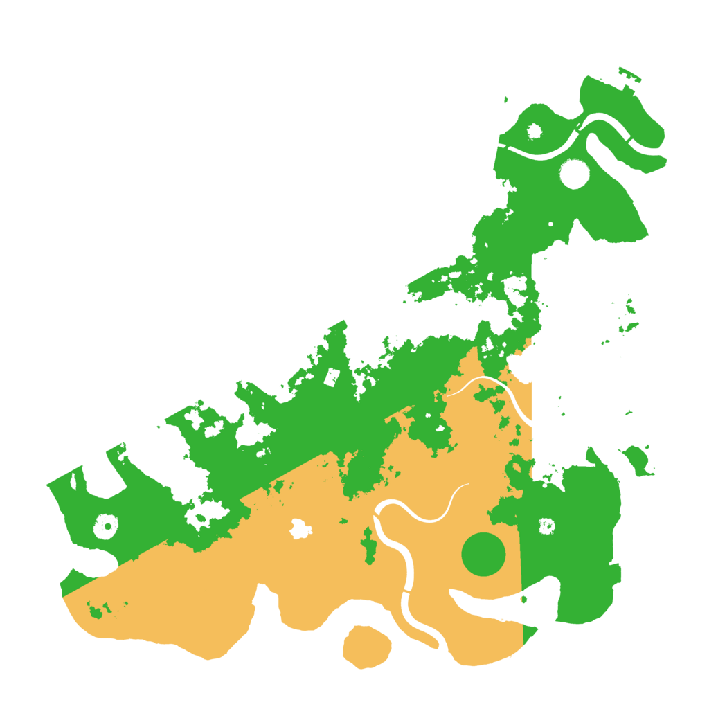 Biome Rust Map: Procedural Map, Size: 4250, Seed: 754944904