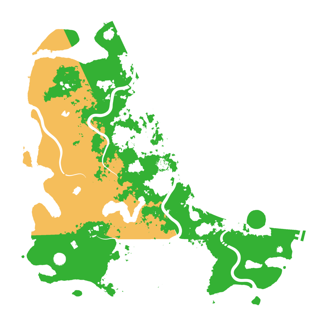 Biome Rust Map: Procedural Map, Size: 4500, Seed: 978986159