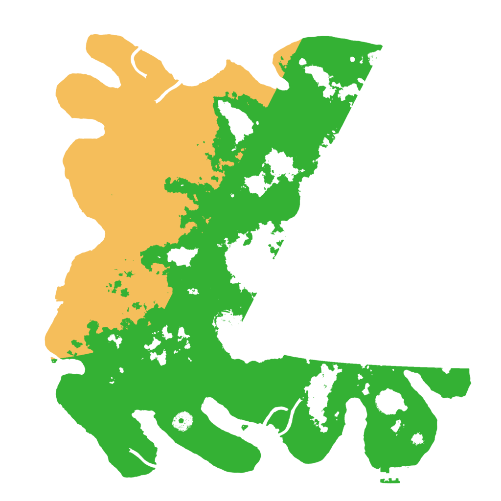 Biome Rust Map: Procedural Map, Size: 3900, Seed: 535808026