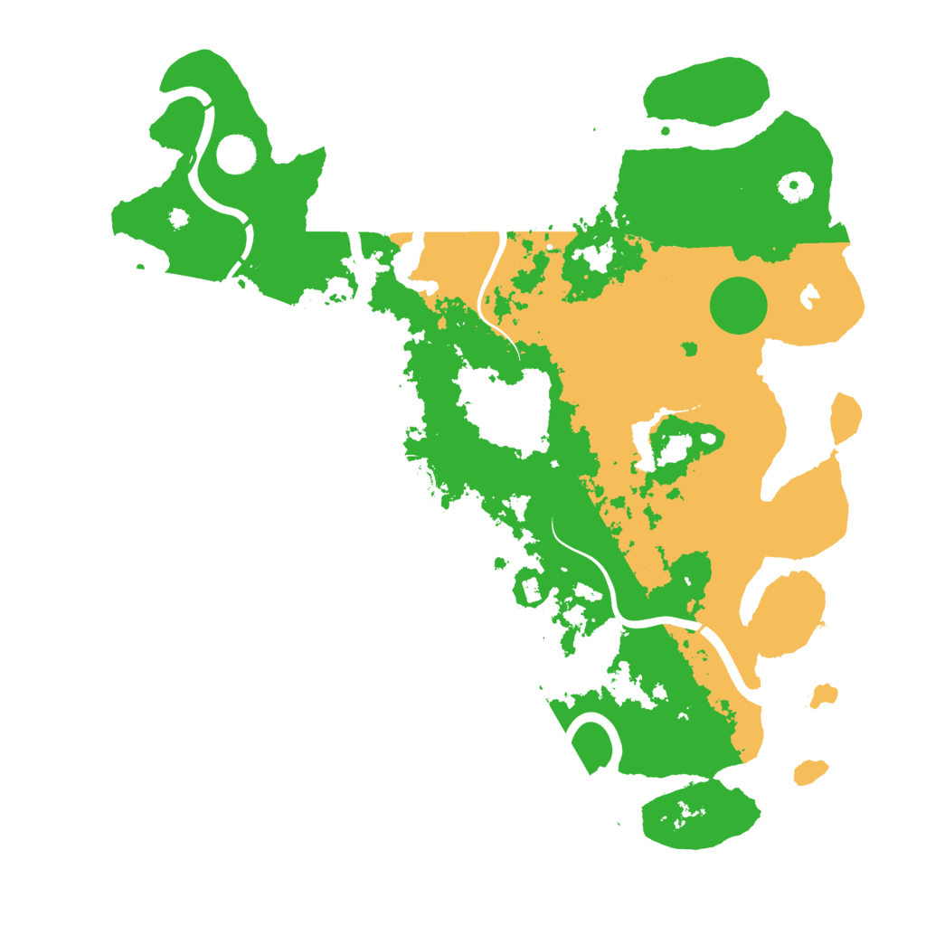 Biome Rust Map: Procedural Map, Size: 4250, Seed: 1805743827