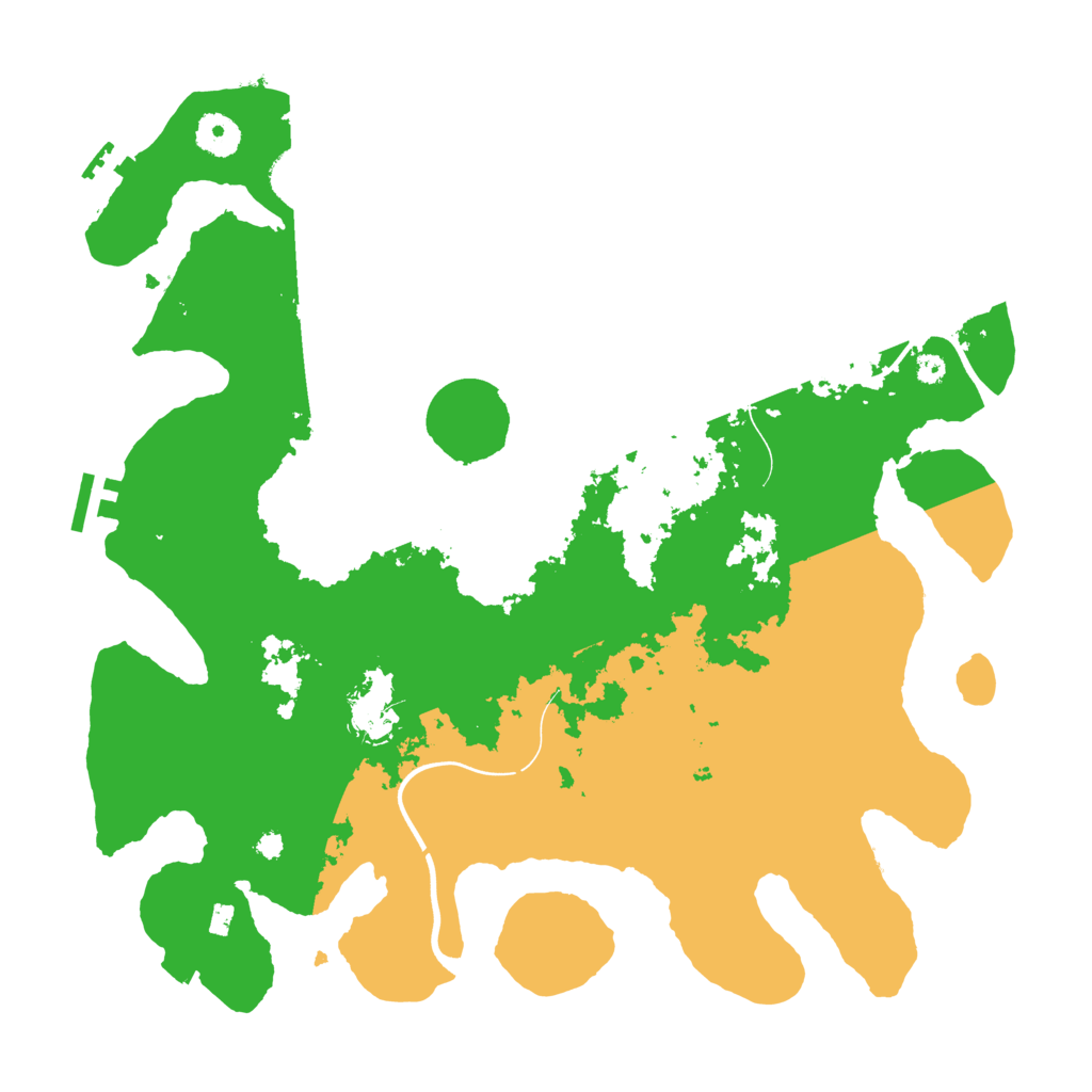 Biome Rust Map: Procedural Map, Size: 3750, Seed: 2006151274