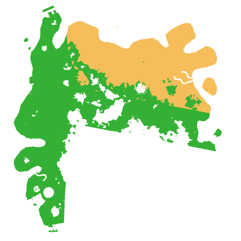 Biome Rust Map: Procedural Map, Size: 4000, Seed: 152452