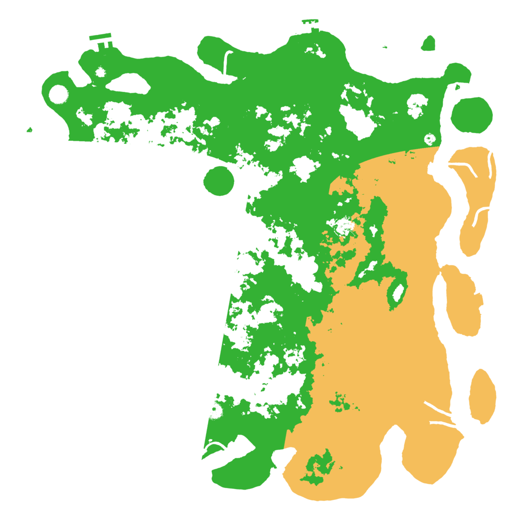 Biome Rust Map: Procedural Map, Size: 4850, Seed: 71291943