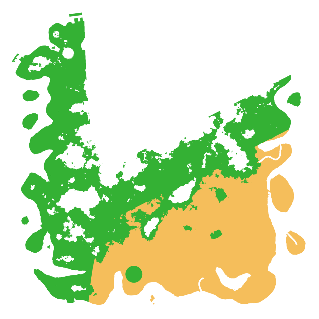 Biome Rust Map: Procedural Map, Size: 5000, Seed: 1586544950