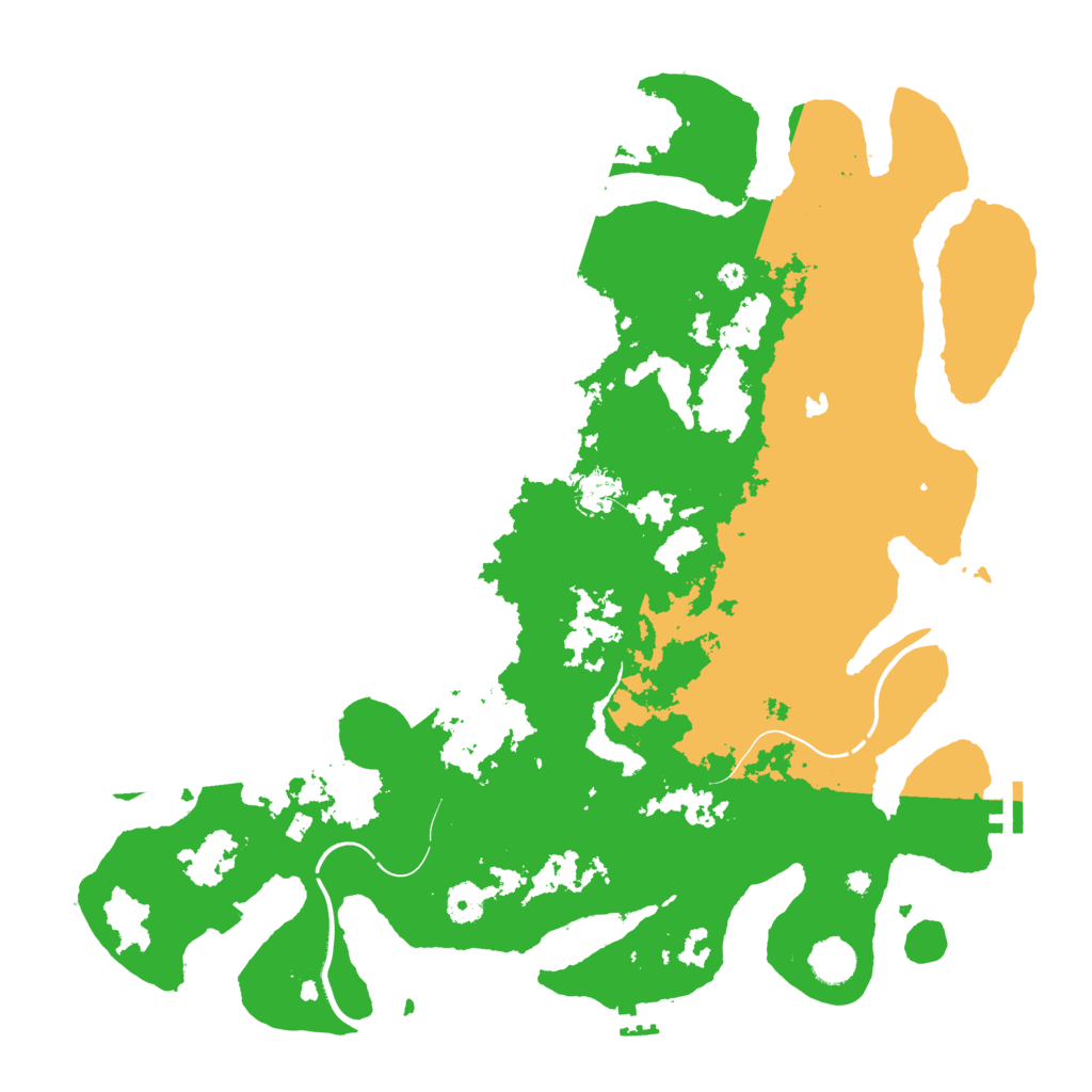 Biome Rust Map: Procedural Map, Size: 4250, Seed: 1179688017