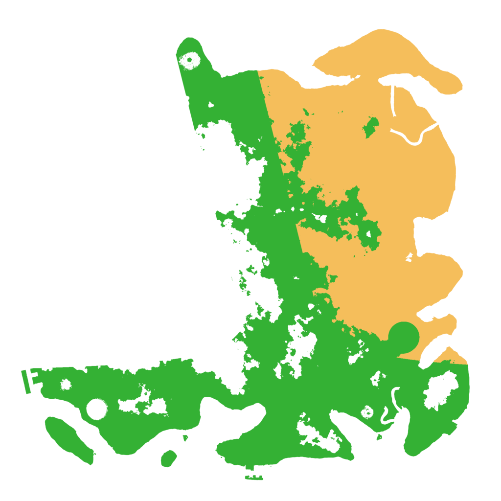 Biome Rust Map: Procedural Map, Size: 4250, Seed: 23773