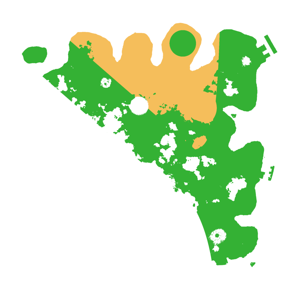 Biome Rust Map: Procedural Map, Size: 3000, Seed: 213276100