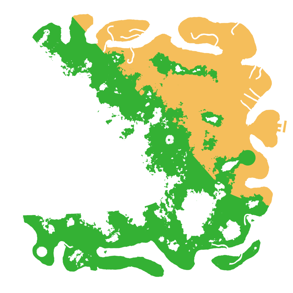 Biome Rust Map: Procedural Map, Size: 5000, Seed: 589286