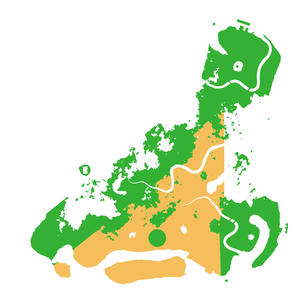 Biome Rust Map: Procedural Map, Size: 4500, Seed: 1103347901