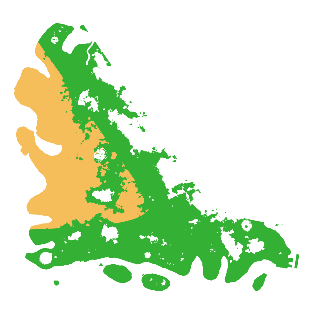 Biome Rust Map: Procedural Map, Size: 4500, Seed: 133769
