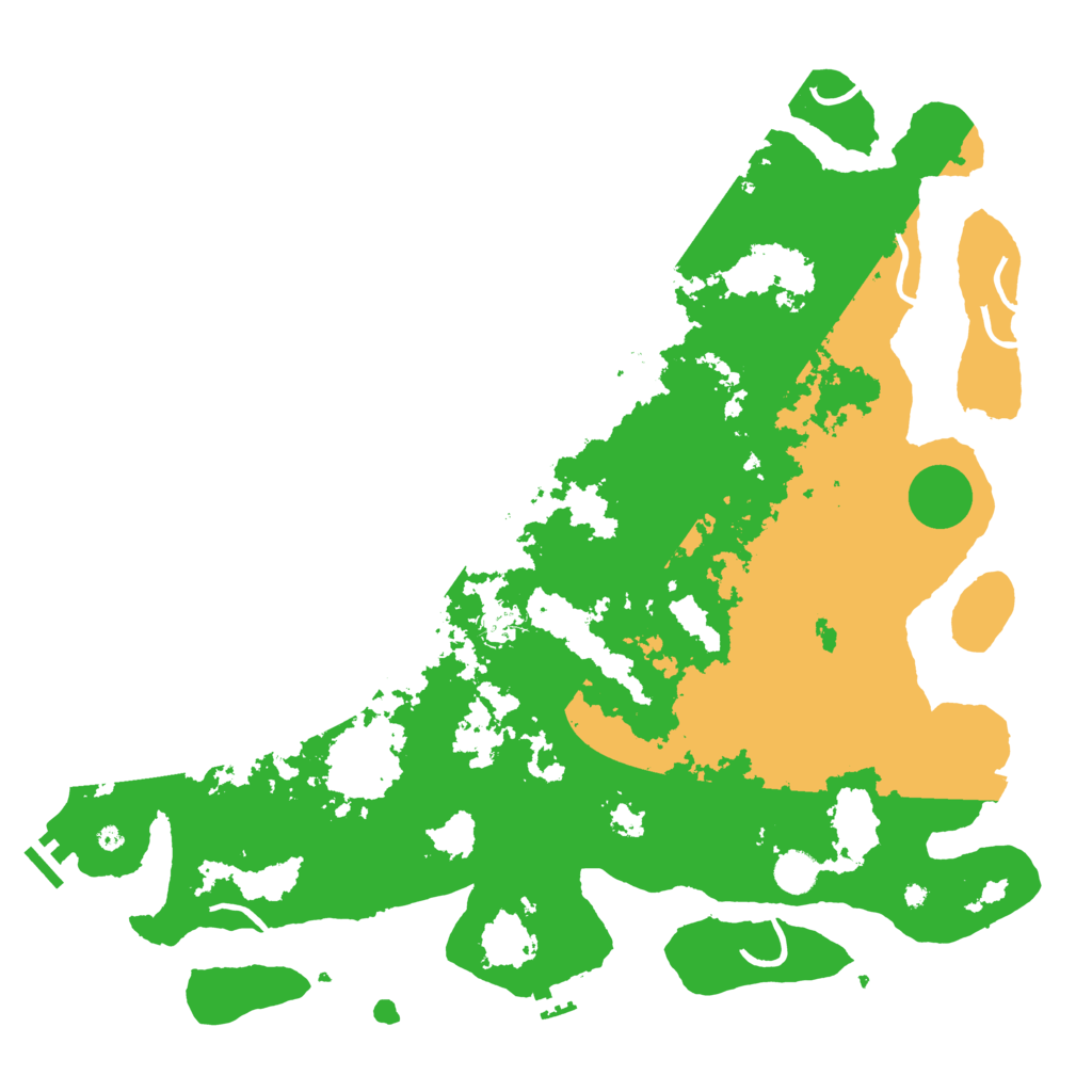 Biome Rust Map: Procedural Map, Size: 4500, Seed: 1577458334