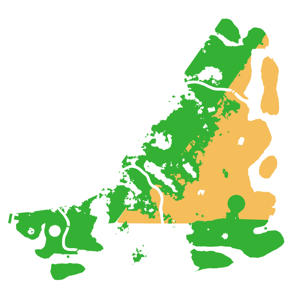 Biome Rust Map: Procedural Map, Size: 4500, Seed: 1577458334