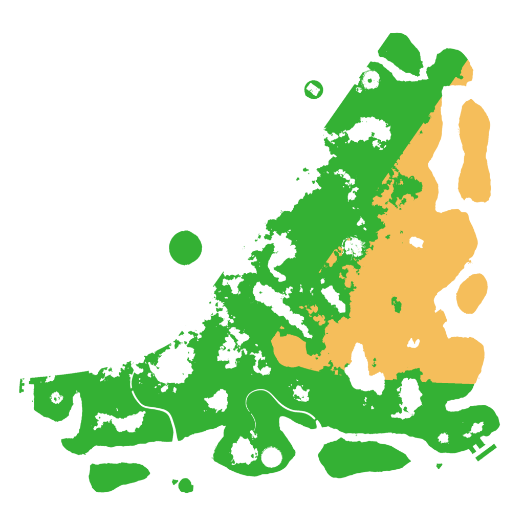 Biome Rust Map: Procedural Map, Size: 4500, Seed: 1577458334