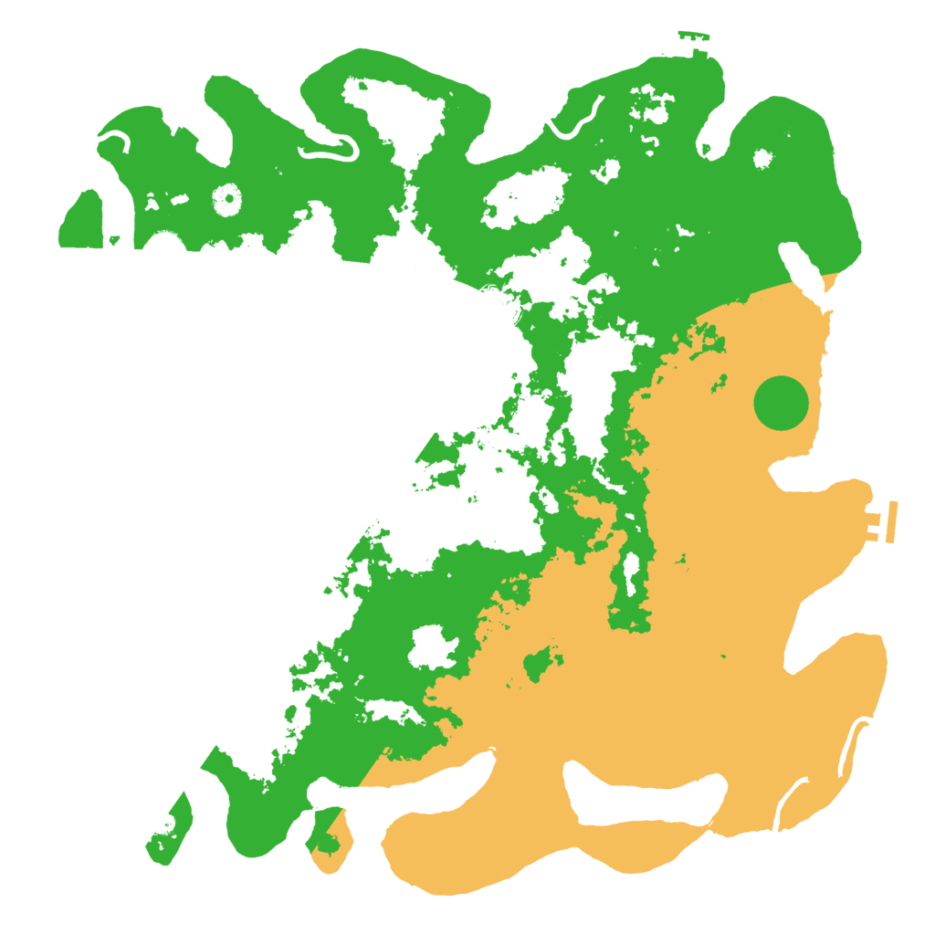 Biome Rust Map: Procedural Map, Size: 4500, Seed: 1408420257