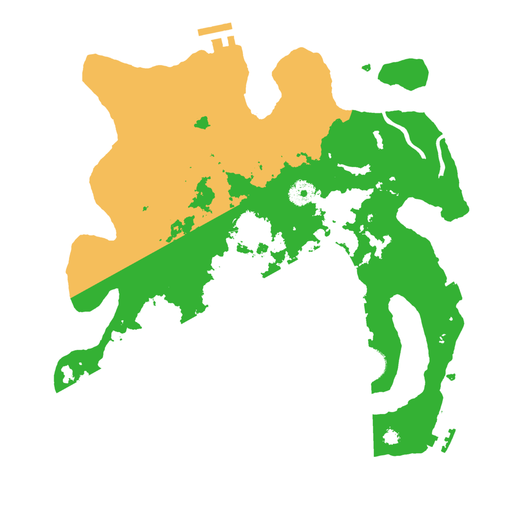 Biome Rust Map: Procedural Map, Size: 3000, Seed: 471018911