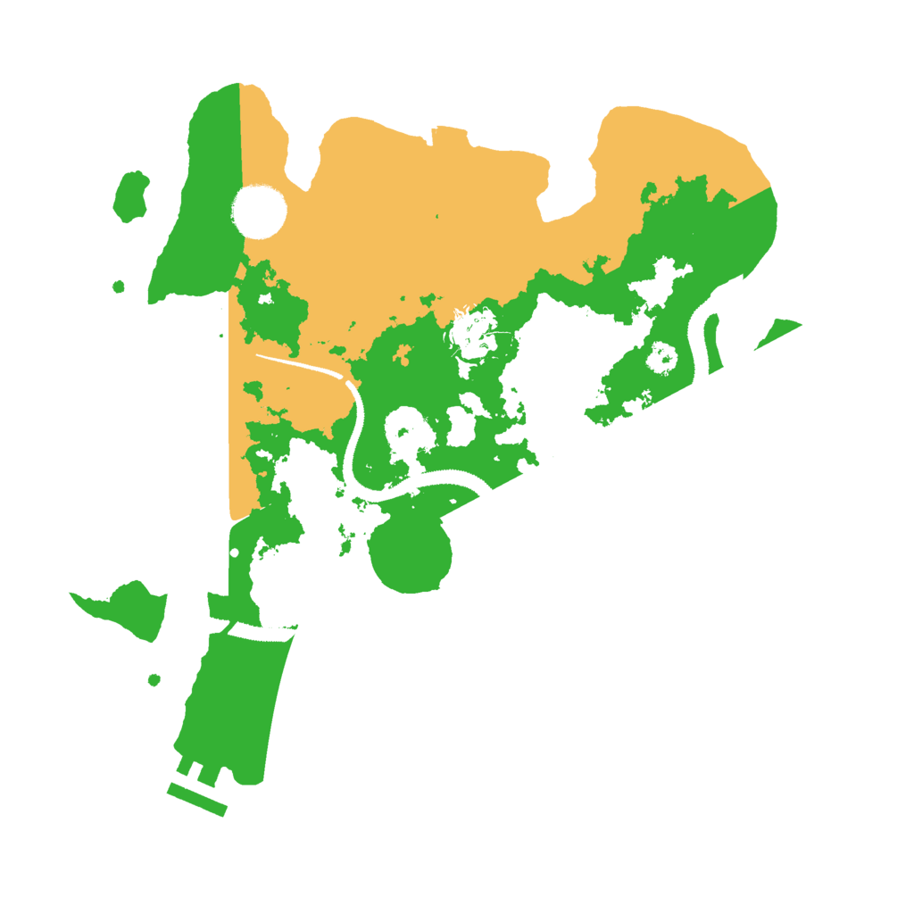 Biome Rust Map: Procedural Map, Size: 3000, Seed: 1072449227