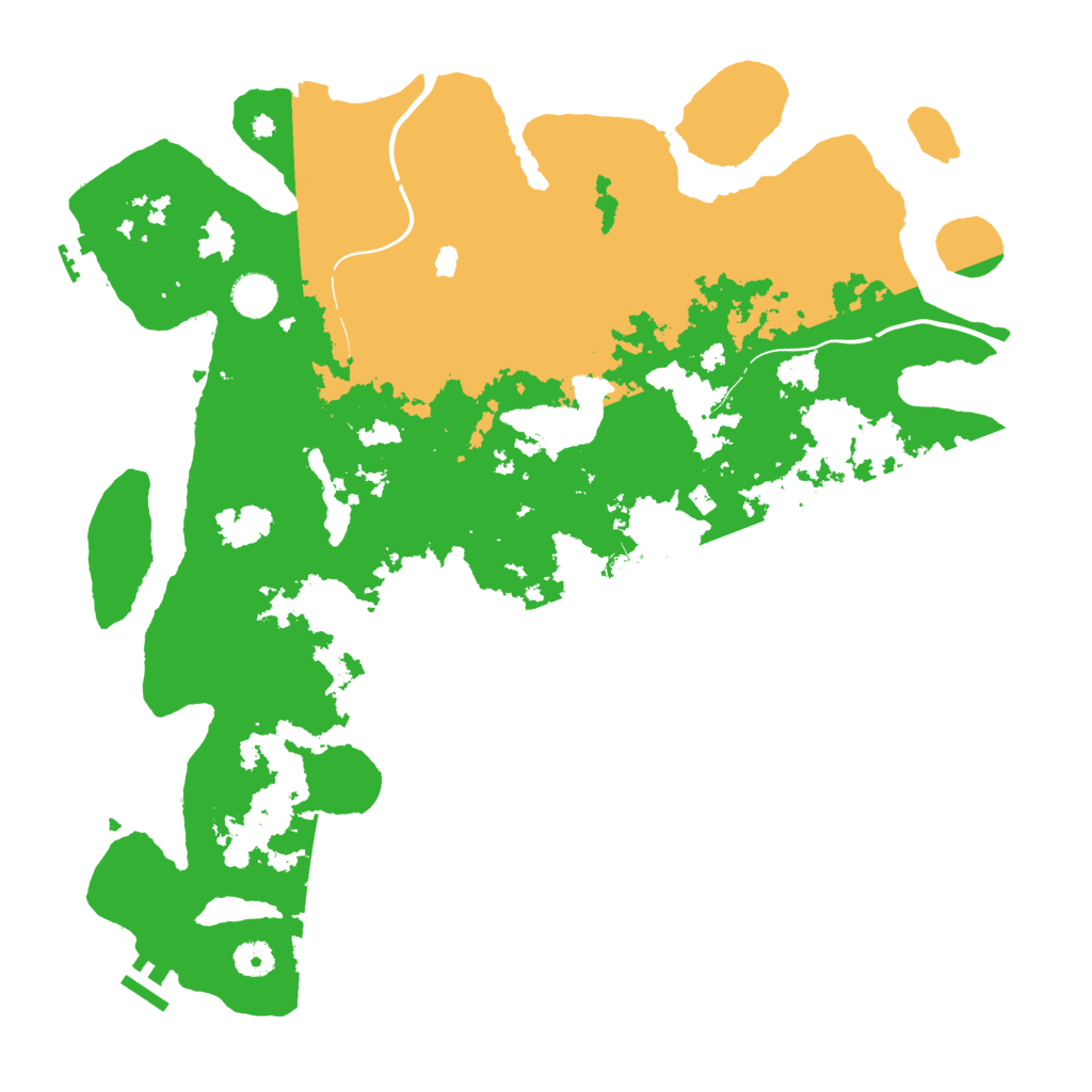 Biome Rust Map: Procedural Map, Size: 4250, Seed: 998777455