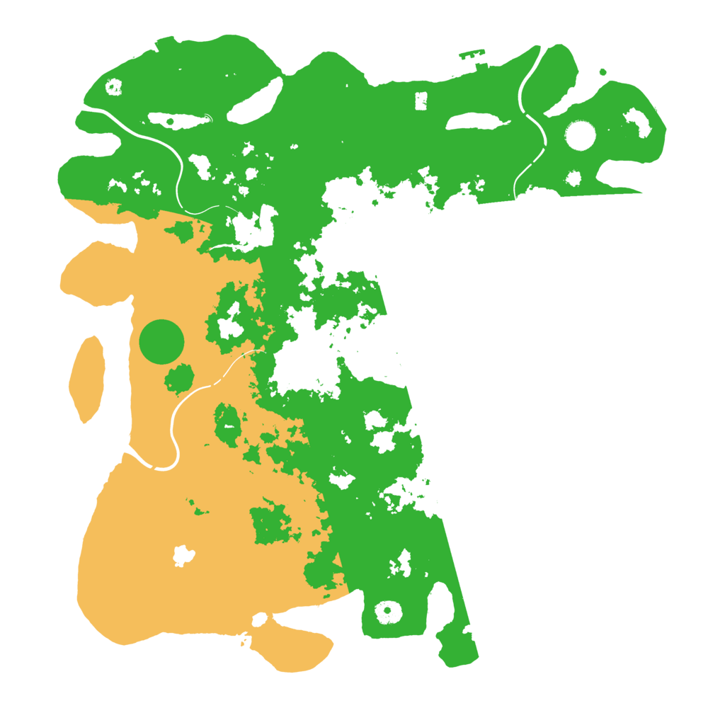 Biome Rust Map: Procedural Map, Size: 4250, Seed: 131890278