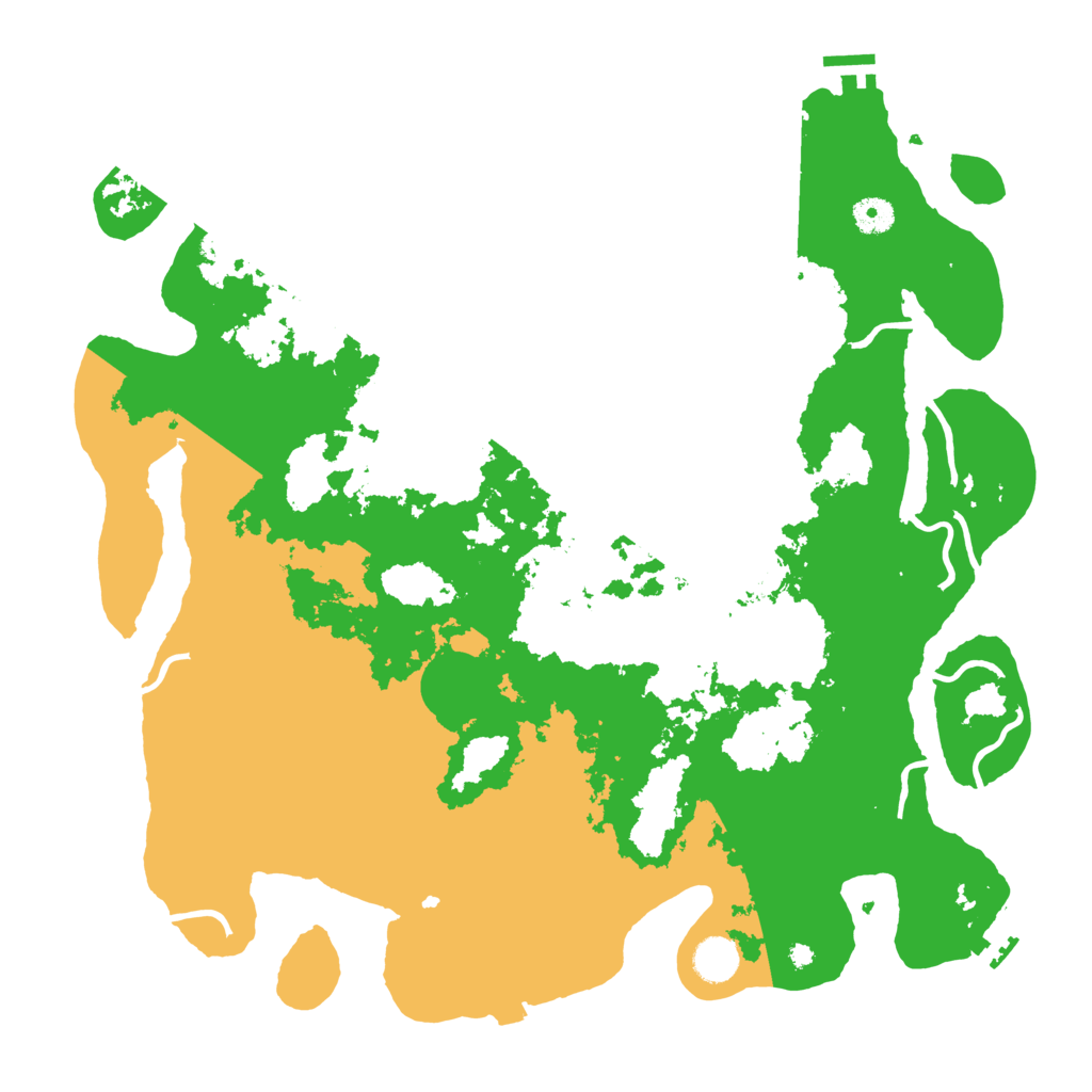 Biome Rust Map: Procedural Map, Size: 4250, Seed: 2121327996