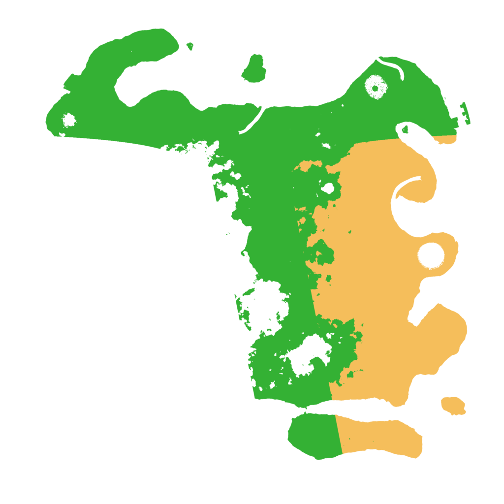 Biome Rust Map: Procedural Map, Size: 3400, Seed: 50375106