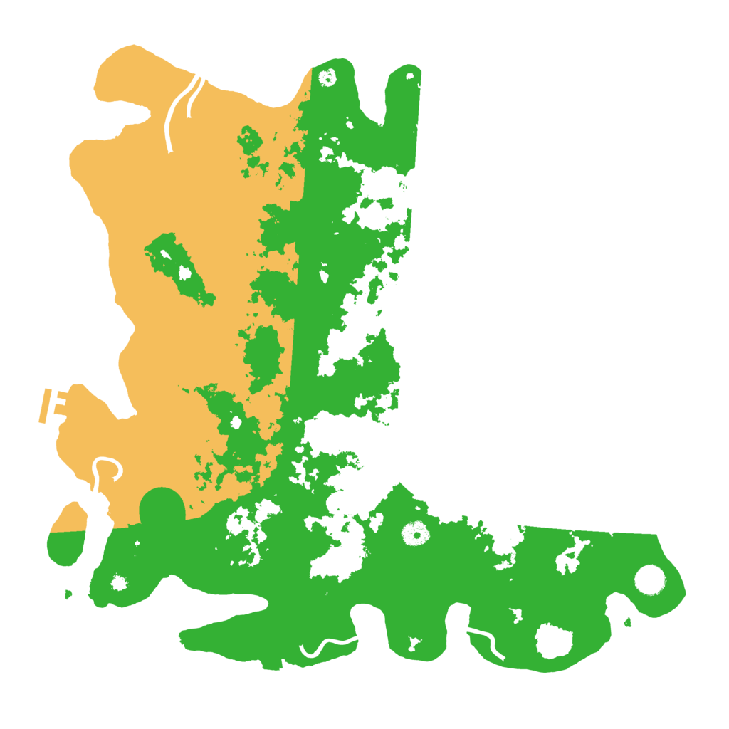 Biome Rust Map: Procedural Map, Size: 4250, Seed: 682150766