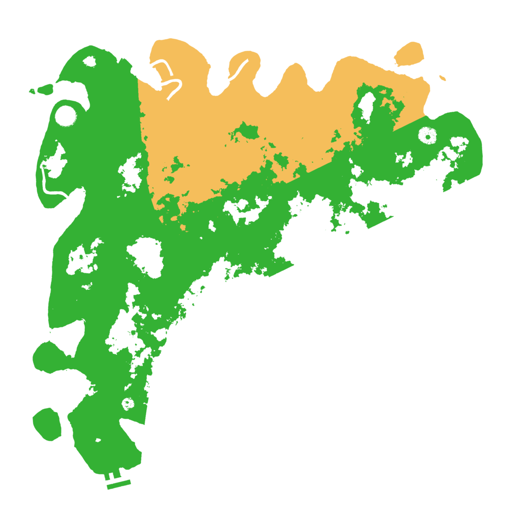 Biome Rust Map: Procedural Map, Size: 4300, Seed: 5092024