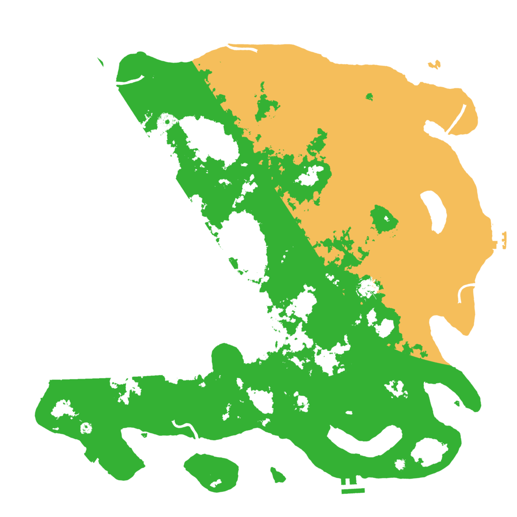 Biome Rust Map: Procedural Map, Size: 4500, Seed: 752959812