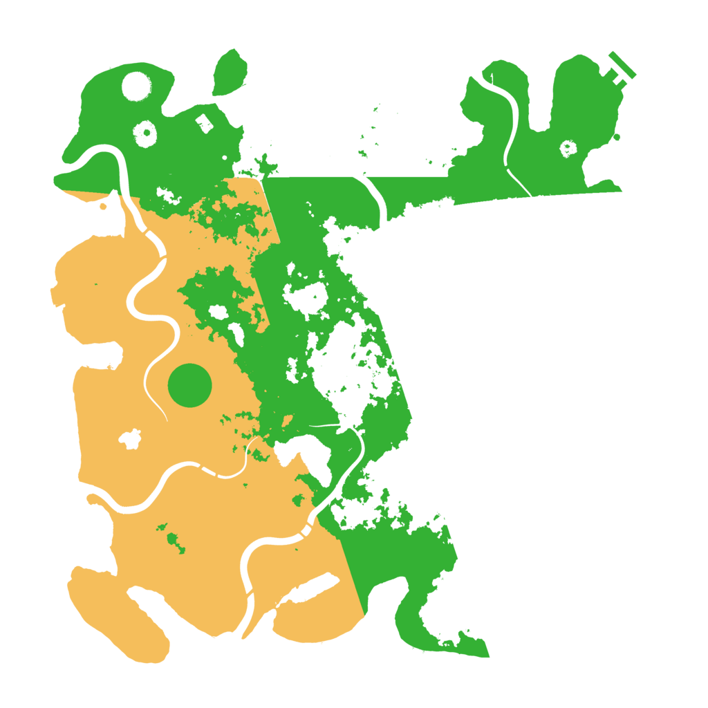 Biome Rust Map: Procedural Map, Size: 4250, Seed: 1465213845
