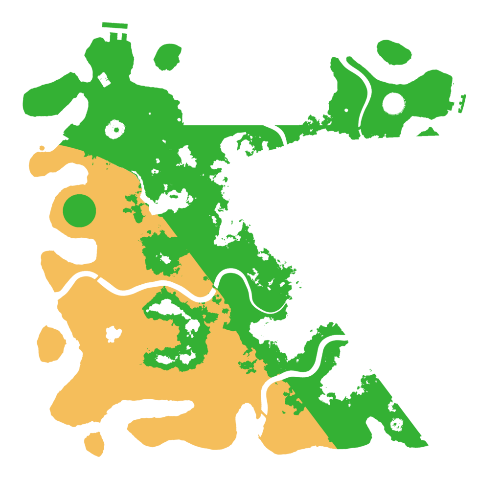 Biome Rust Map: Procedural Map, Size: 4000, Seed: 1615929986