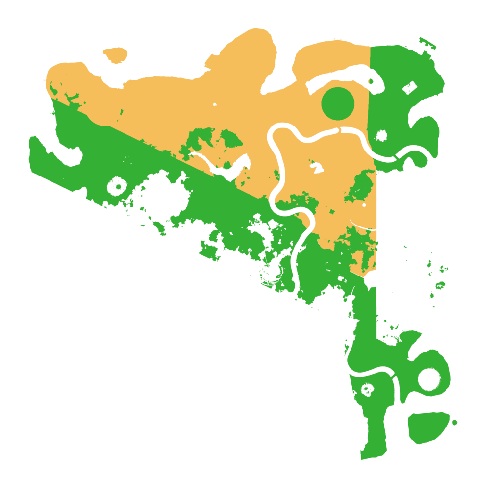 Biome Rust Map: Procedural Map, Size: 4000, Seed: 789765