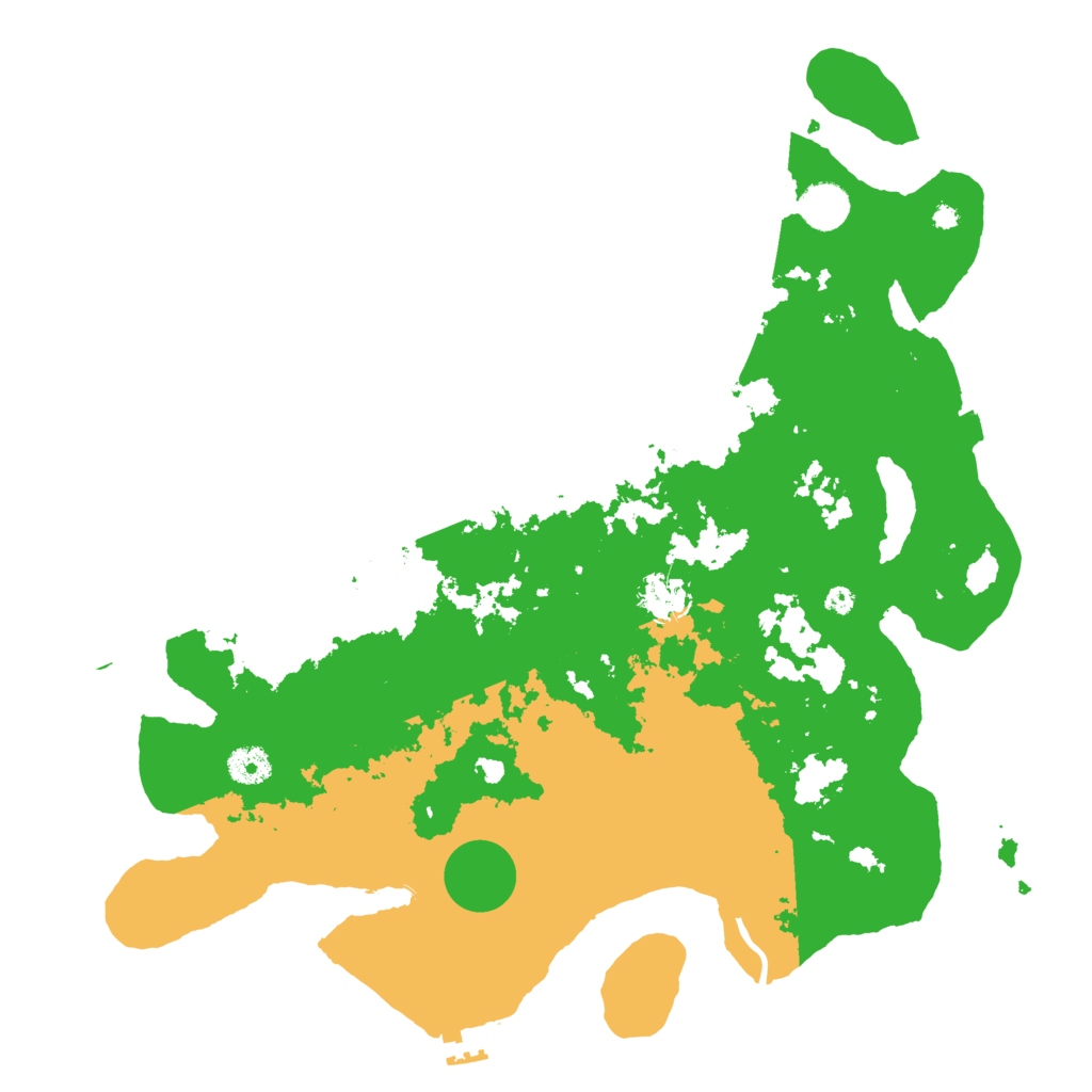 Biome Rust Map: Procedural Map, Size: 4000, Seed: 1706862627