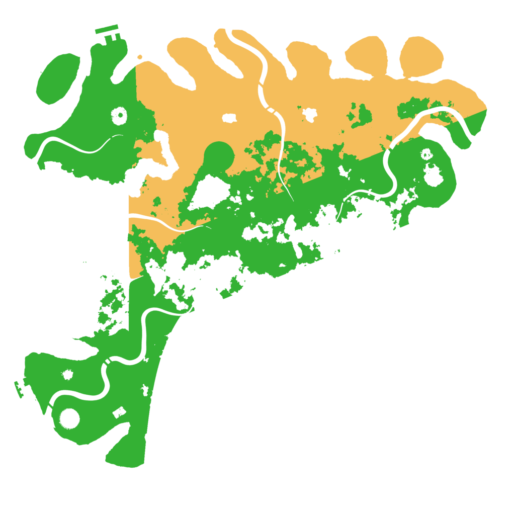 Biome Rust Map: Procedural Map, Size: 4500, Seed: 50321917