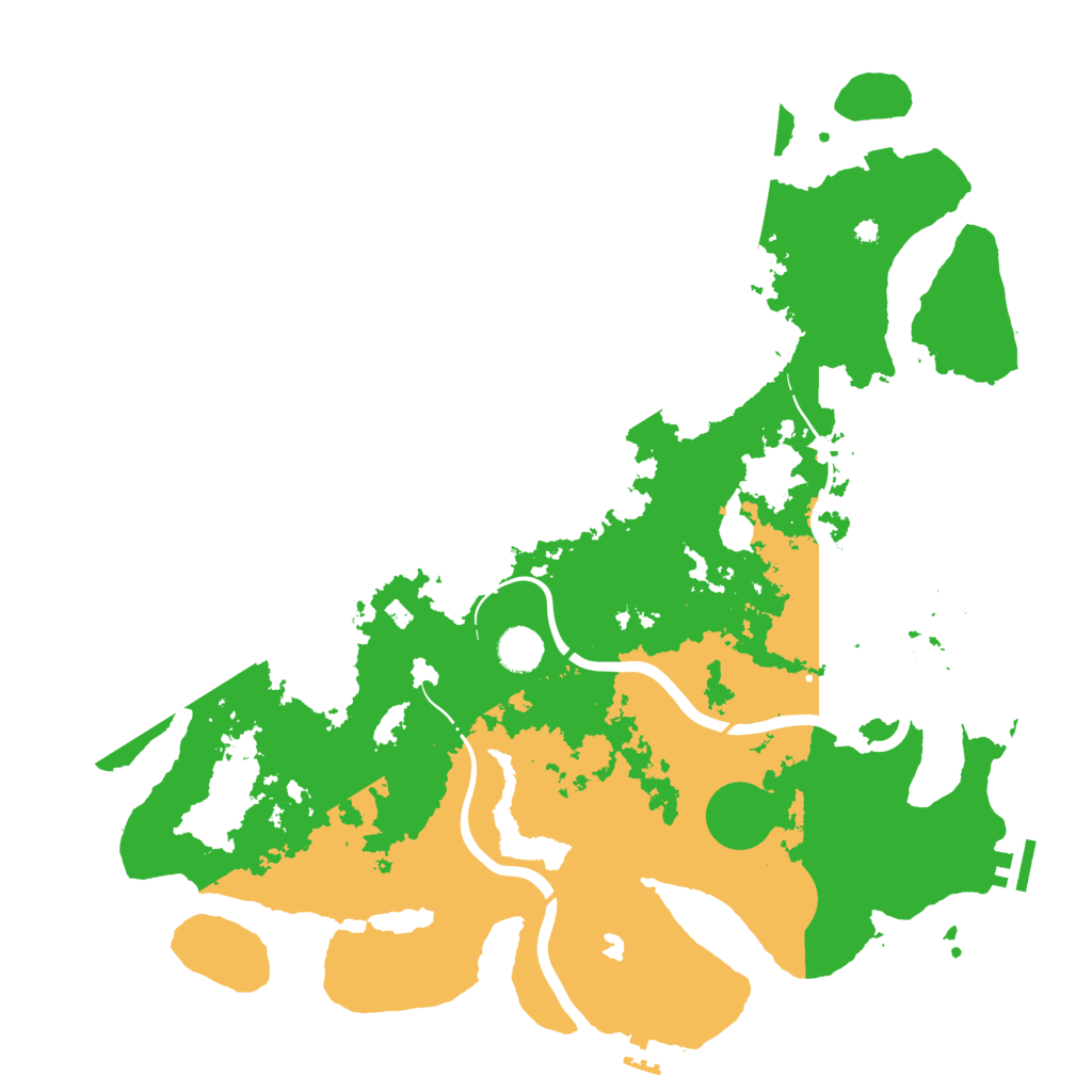 Biome Rust Map: Procedural Map, Size: 4250, Seed: 1792775507