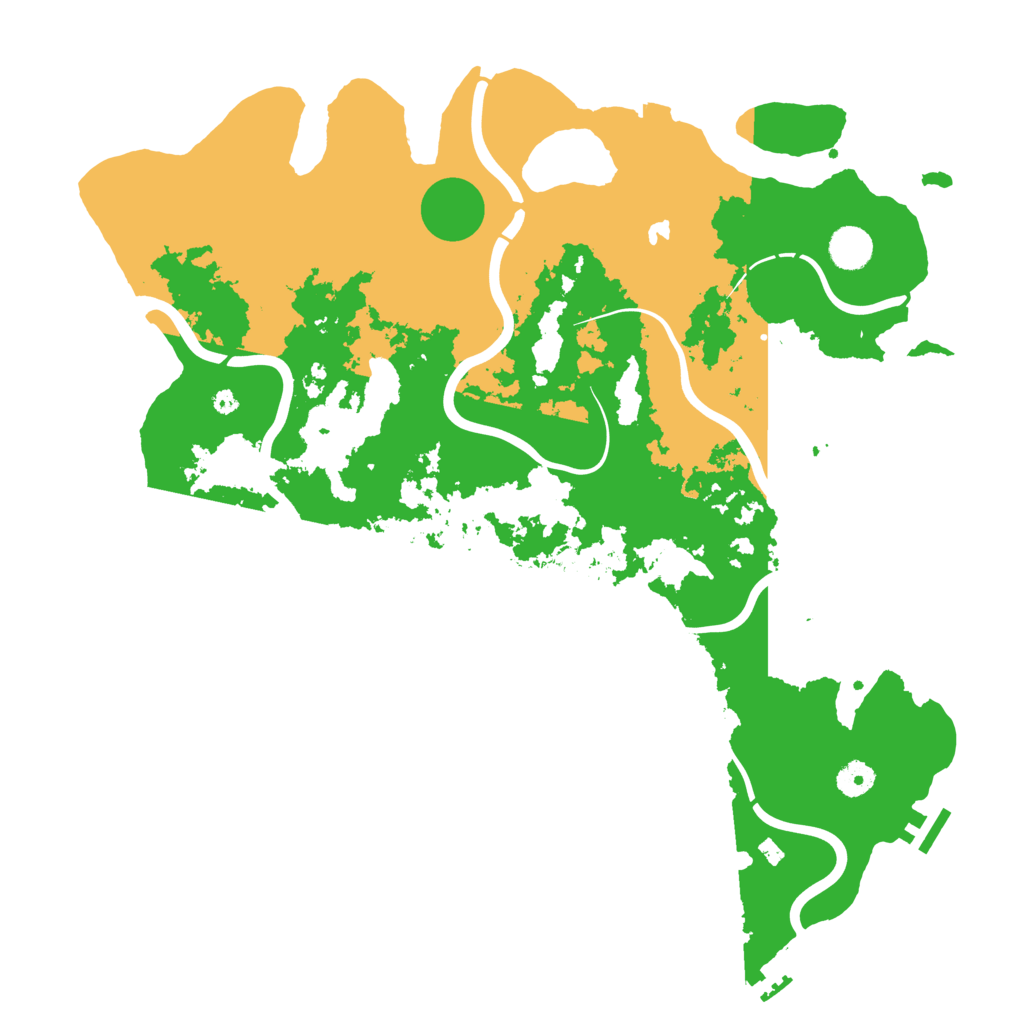 Biome Rust Map: Procedural Map, Size: 4250, Seed: 1068752317