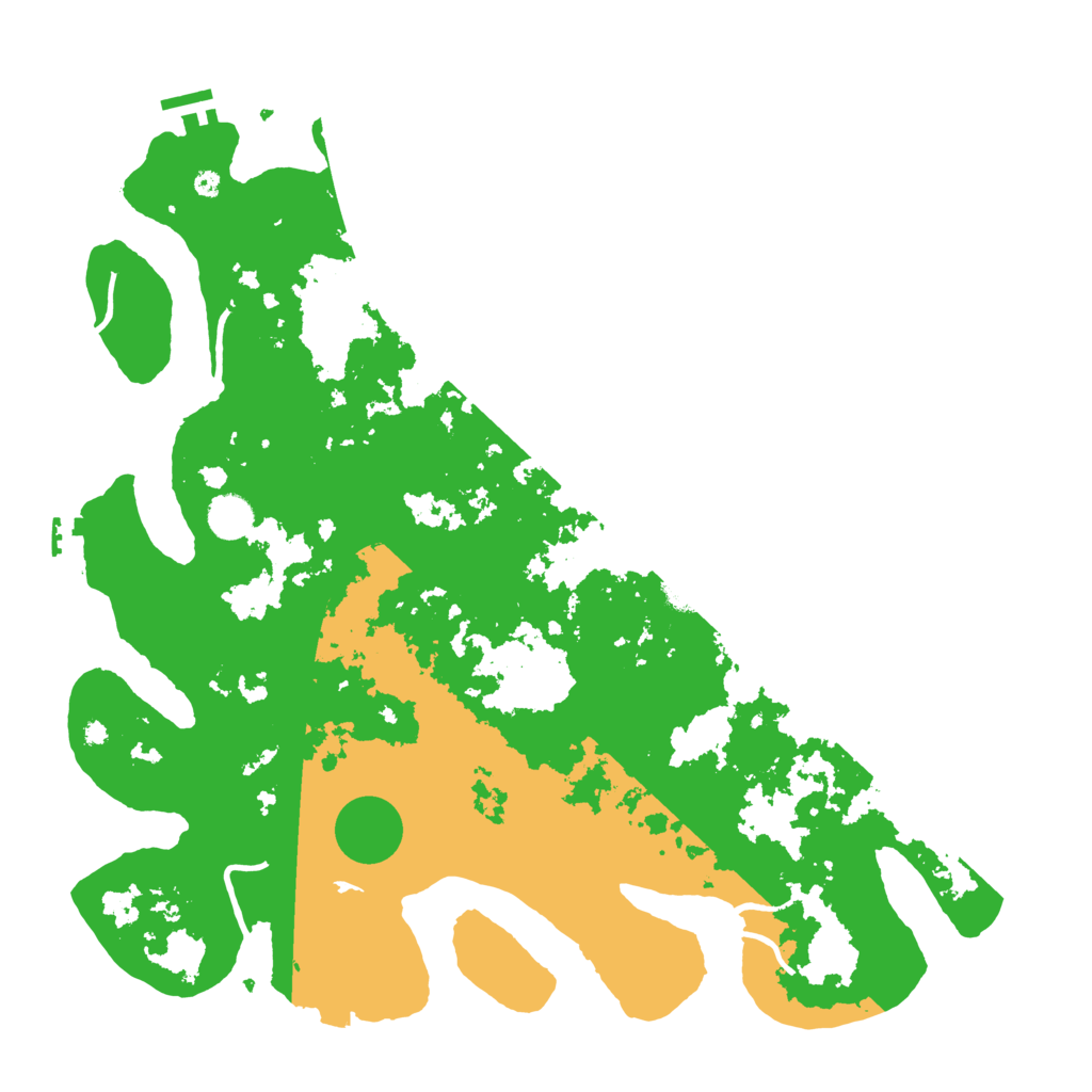 Biome Rust Map: Procedural Map, Size: 4250, Seed: 23034775