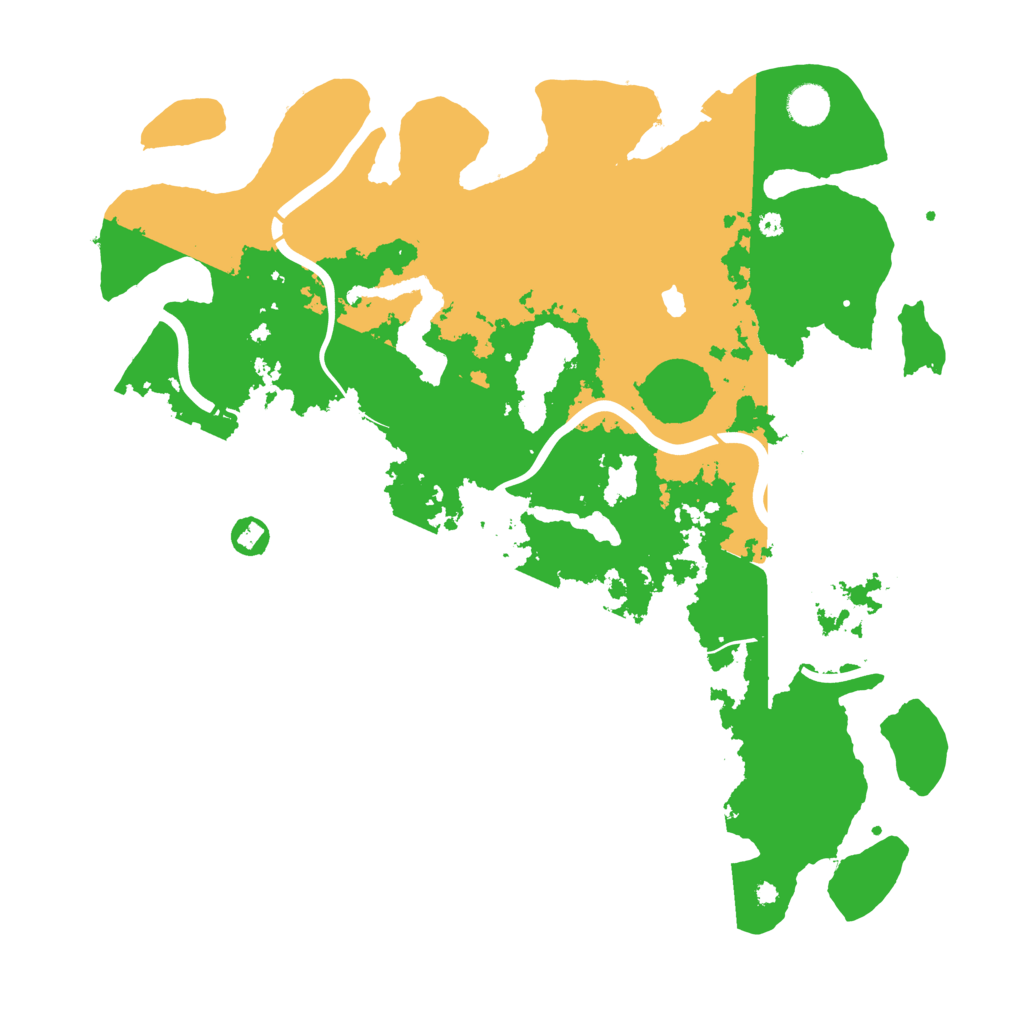 Biome Rust Map: Procedural Map, Size: 4250, Seed: 624837017