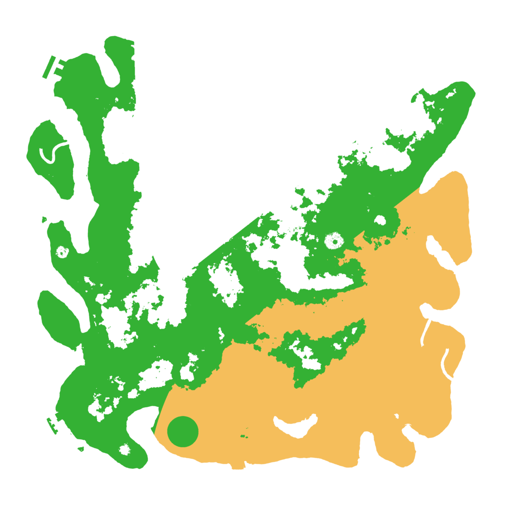 Biome Rust Map: Procedural Map, Size: 4300, Seed: 905202469