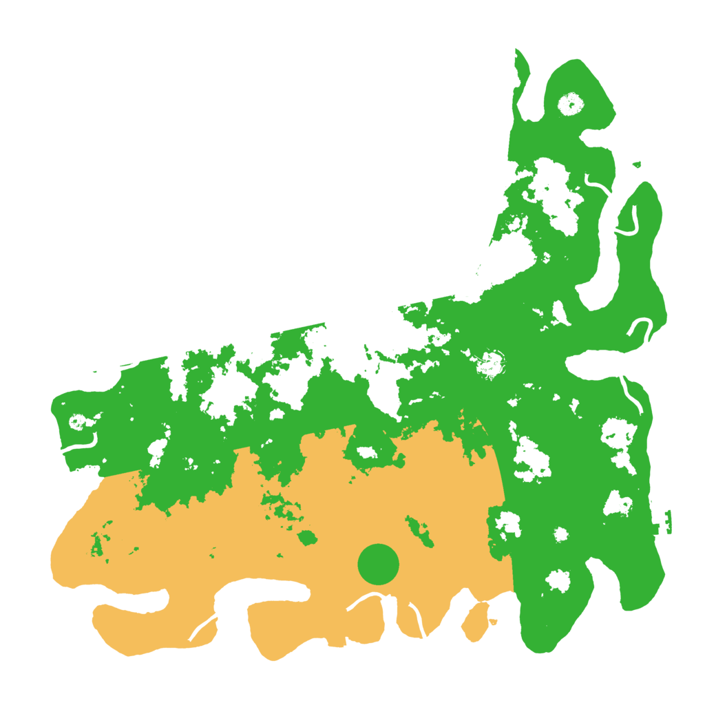 Biome Rust Map: Procedural Map, Size: 4500, Seed: 1653774871