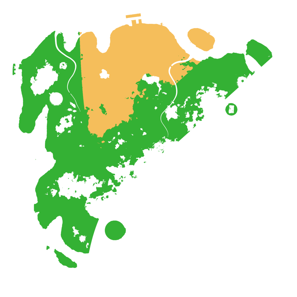 Biome Rust Map: Procedural Map, Size: 4000, Seed: 379907994