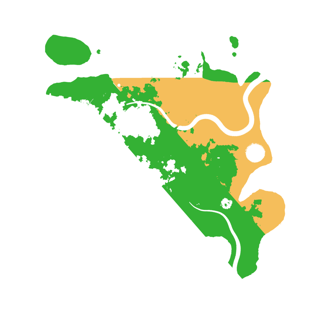 Biome Rust Map: Procedural Map, Size: 2900, Seed: 1772838027