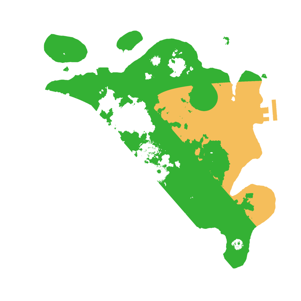 Biome Rust Map: Procedural Map, Size: 2900, Seed: 1772838027