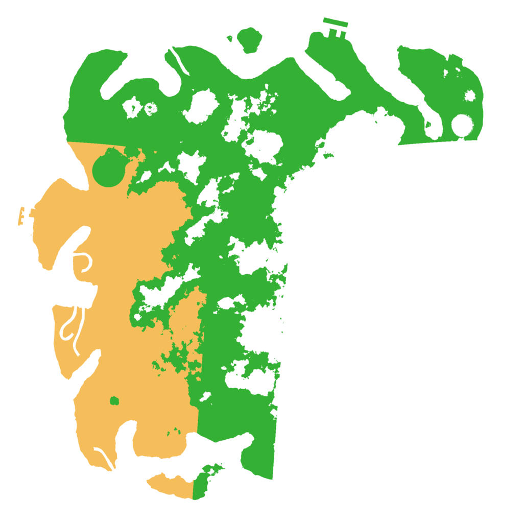 Biome Rust Map: Procedural Map, Size: 4250, Seed: 922751016