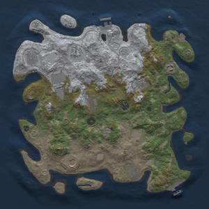 Thumbnail Rust Map: Procedural Map, Size: 3750, Seed: 503570468, 19 Monuments