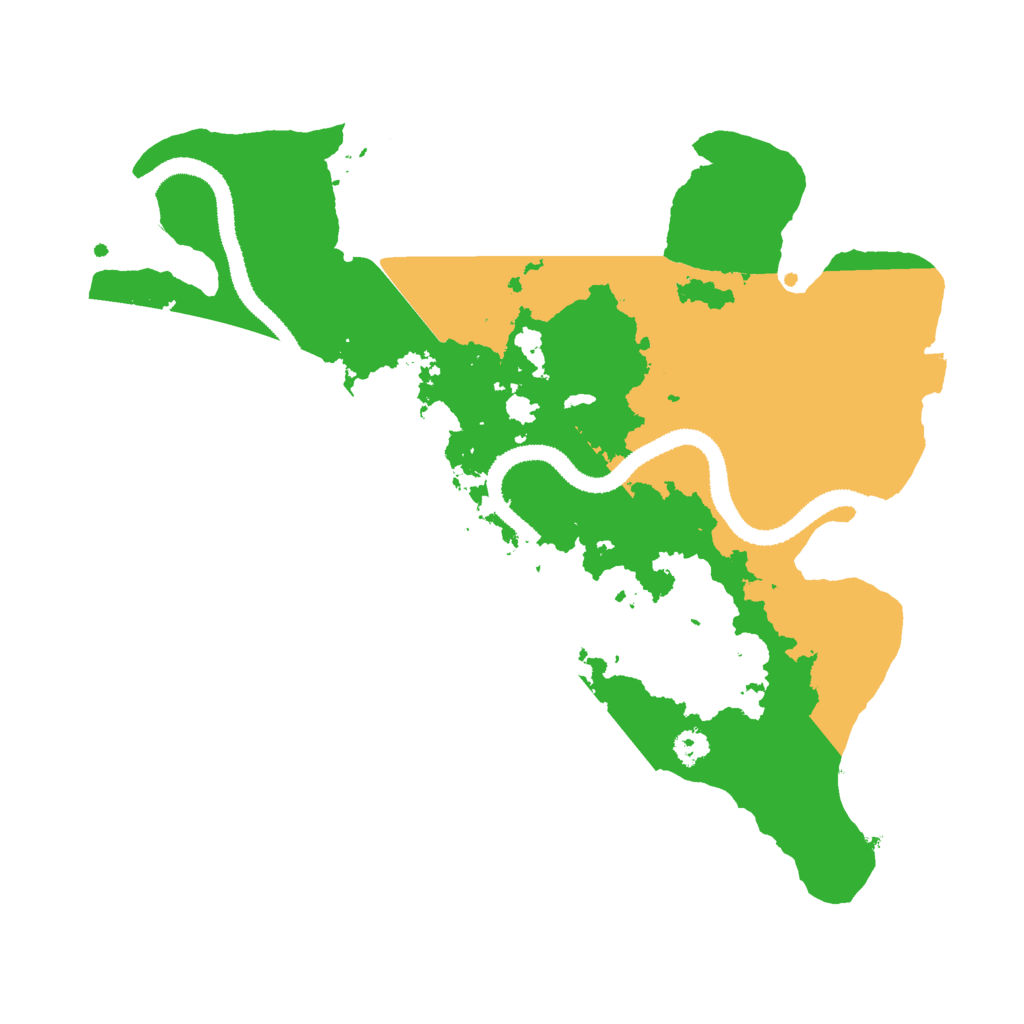 Biome Rust Map: Procedural Map, Size: 3000, Seed: 790581882