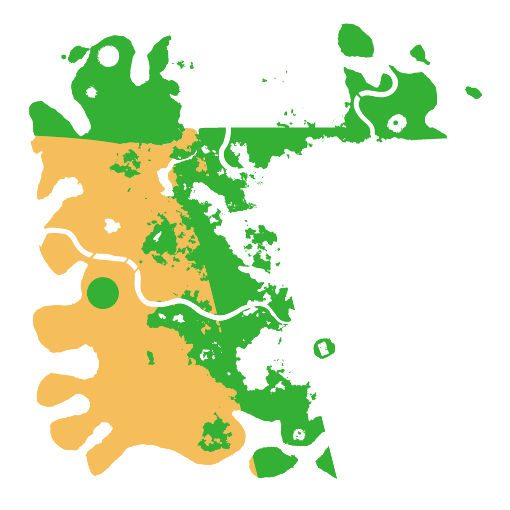 Biome Rust Map: Procedural Map, Size: 4250, Seed: 1445355702