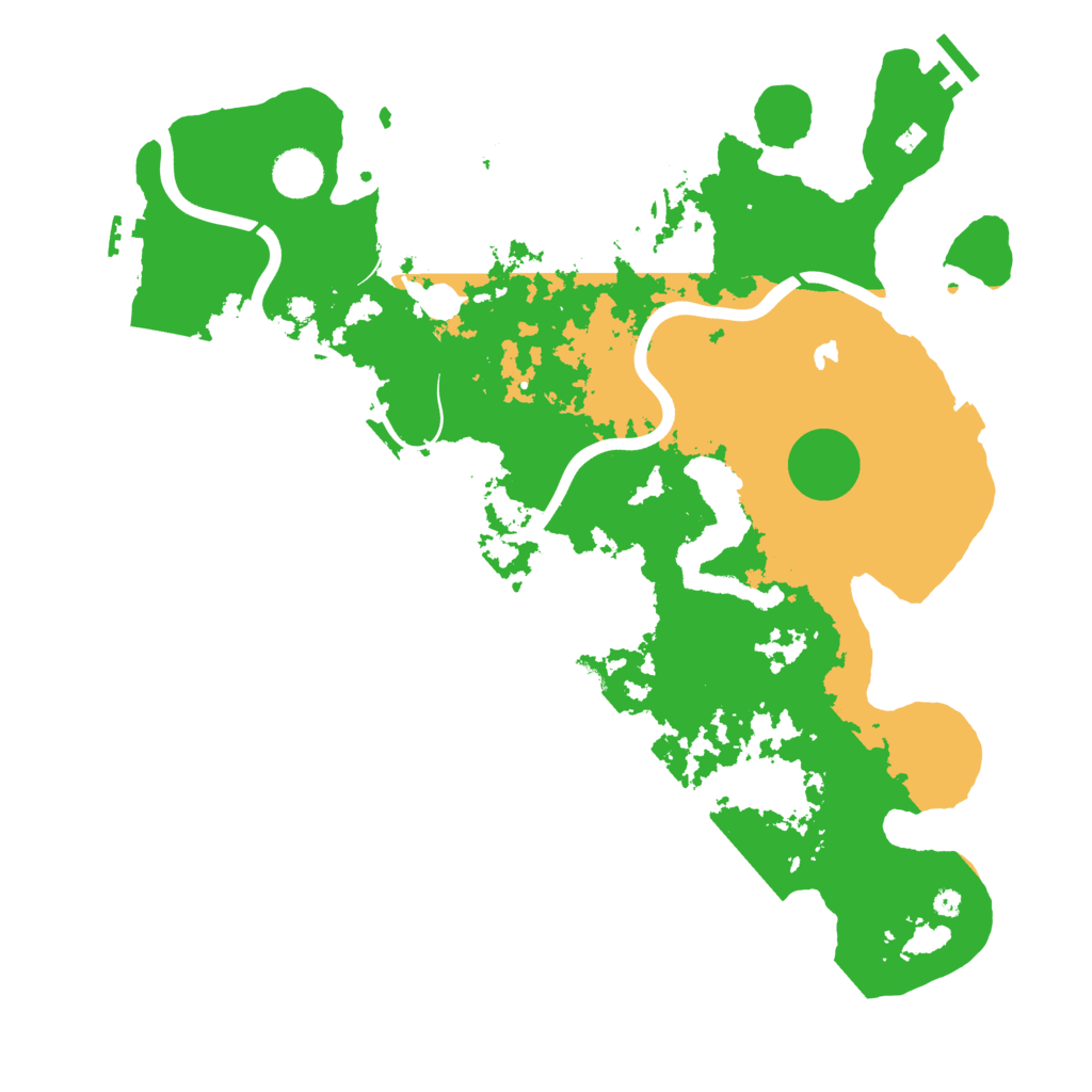 Biome Rust Map: Procedural Map, Size: 4000, Seed: 374946131