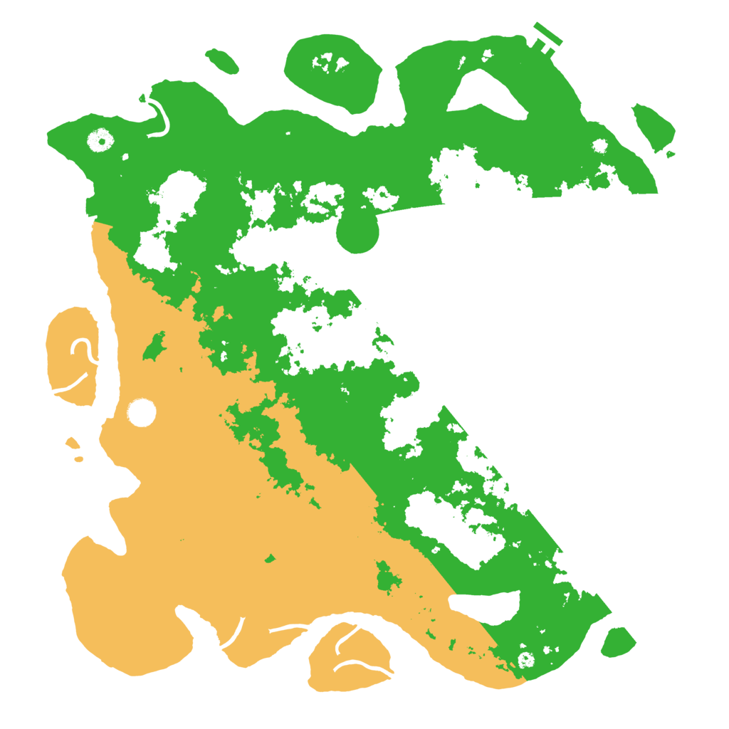 Biome Rust Map: Procedural Map, Size: 4500, Seed: 1028211607