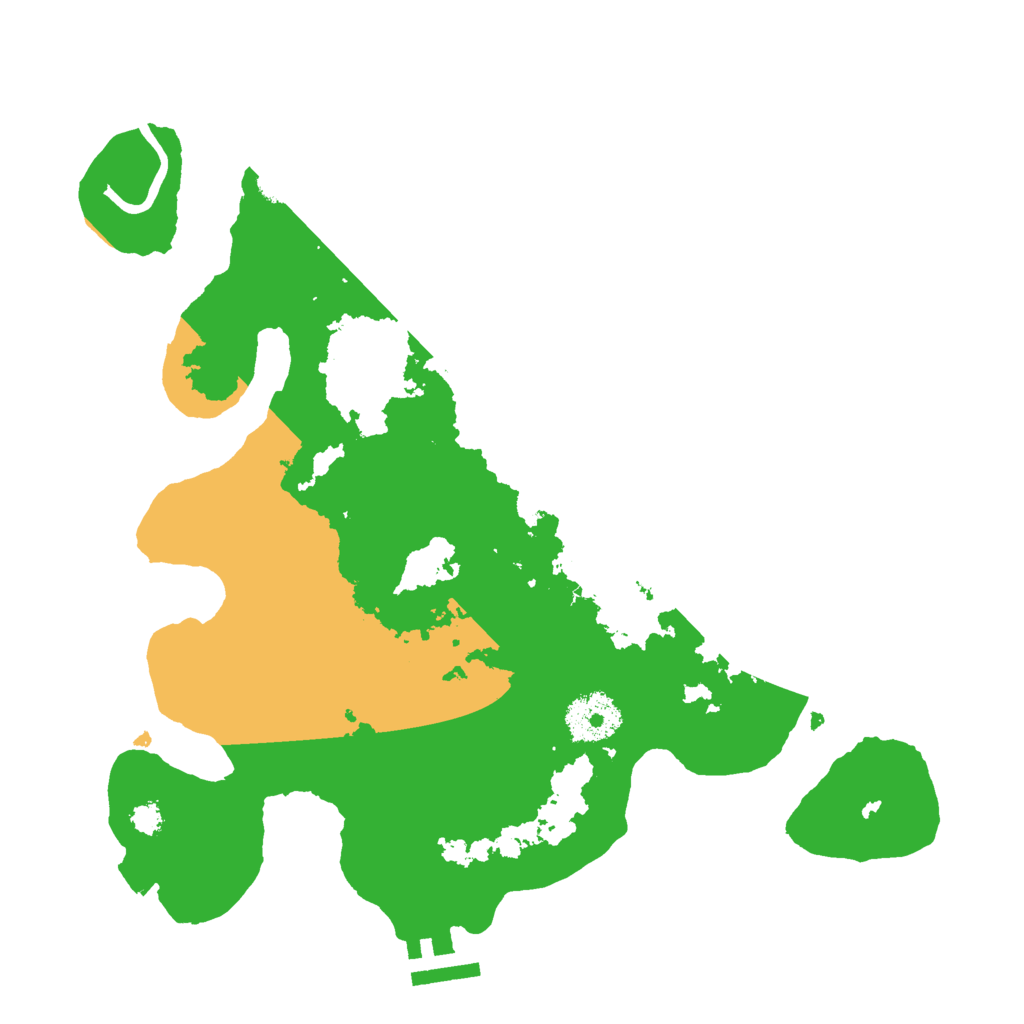 Biome Rust Map: Procedural Map, Size: 3000, Seed: 21811